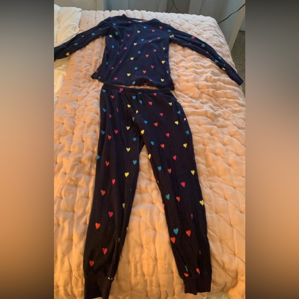 cute heart pj’s